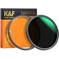 K&F Concept Filtre ND variable ND8-128 Nano X magnétique 82 mm