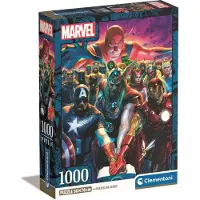 Clementoni , le Puzzle européen Made in Italie Puzzle Marvel, Les Avengers - 1000 pièces