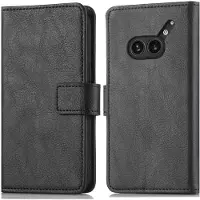 IMoshion Étui de télephone portefeuille de luxe Nothing Phone (2a) / (2a) Plus - Noir