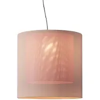 Santa & Cole Lampe Moaré avec abat-jour intérieur Suspension Moaré XL | White | Red