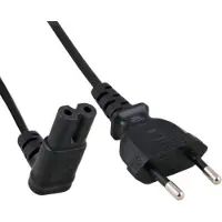 Allteq Câble d'alimentation C7 coudé -