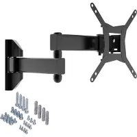 Allteq Support TV rotatif/inclinable - Taille de l'écran : 13 à 42 pouces.
