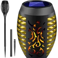 Gardlov Lampe de jardin solaire - torche 23559