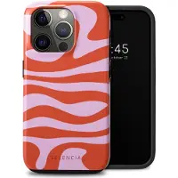 Selencia Coque arrière Vivid pour Apple iPhone 15 Pro - Dream Swirl Pink