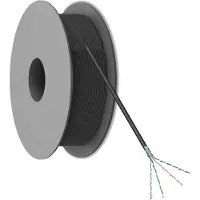 Allteq Câble réseau Cat 6 U/UTP par bobine - 100 mètres -