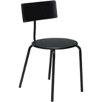 Hubsch Chaise Koi noire