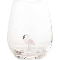 Bloomingville Verre à boire Misa flamant rose