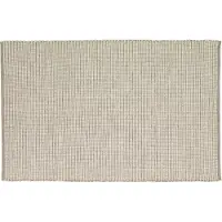 Hubsch Tapis Poppy | Gris | Blanc | 701917
