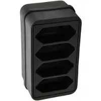 Allteq • Merk: • Product: prise splitter 4-voudig • Kleur: zwart