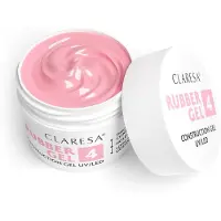 Claresa Rubber Gel Construction Gel UV/LED vernis à ongles gel pour des ongles longs teinte 04 45 g