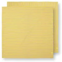 Pip studio Torchon Pip Studio Stripes Yellow 65 x 65 cm (Lot de 2)