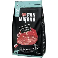 PAN MIĘSKO Mviande De Porc Avec Sanglier Xl Nourriture Pour Chiens 9kg
