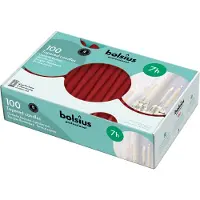 Bolsius Bougies effilées 240/23 mm vin rouge 100 pcs