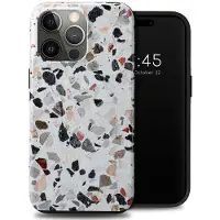Selencia Coque arrière Vivid Apple iPhone 15 Pro Max - Chic Terazzo
