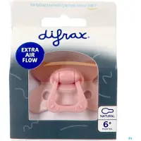 Difrax Tétine édition spéciale Natural Pink Opal 6m+ 1 pc(s) Sucette(S)