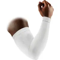 Mcdavid Elite Compression Arm Warmers Blanc M