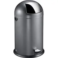 EKO - Kickcan 40 Liter - Steel - Dunkel Grau