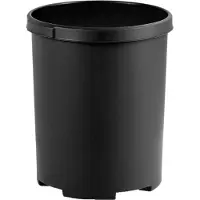 HAN Corbeille à papier MOBIL XXL, 50 litres, PP, rond, noir