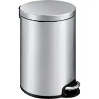 EKO - Serene Poubelle à pédale 20 litres - Acier inoxydable Plastique - Acier inoxydable mat