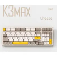 Fuegobird K3MAX Mechanical Gaming Keyboard - 100keys - Gasket Mod - Red Switch - QWERTY - Mechanical RGB Backlight Keyboard - Cheese