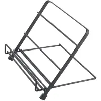 Metaltex 352918000 Support pour livre de cuisine Tokyo LAVA, noir mat