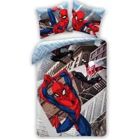 Halantex SP. z.o.o. SpiderMan Bettbezug Hunt 140 x 200 cm - 70 x 90 cm (Baumwolle)