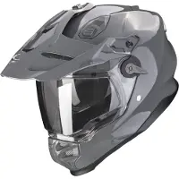 Scorpion ADF-9000 Air Solid Cement Gris Casque d'Aventure Taille 2XL