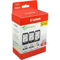 Canon PG-575XL + PG-575XL + CL-576XL - Noir + 3 couleurs - Cartouche d'encre - Multipack