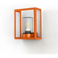 Roger Pradier Hugy lampe d'extérieur Pure Orange | Clear glass