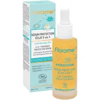 Florame Sérum Protection Éclat 3-en-1 'Hydratation' 30 ml Concentré