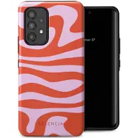 Selencia Coque arrière Vivid pour Samsung Galaxy A53 - Dream Swirl Pink
