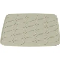 Berghoff Tapis de Patisserie BergHOFF Leo Line Balance Silicone 31,7 x 23 cm Sage