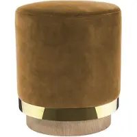 Red Edition Tabouret Velvet Honey