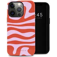 Selencia Coque arrière Vivid pour Apple iPhone 13 Pro - Dream Swirl Pink