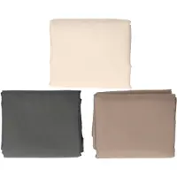 Lifetime Toile d'ombrage - Triangle - Incl. crochets - Imperméable - 3,6 x 3,6 x 3,6 M - Beige/ Tan/ Noir