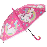 Toi-Toys Unisexe, Parapluie, Parapluie Licorne, Multicolore