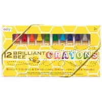 Ooly Crayons de cire 12 couleurs (12x)