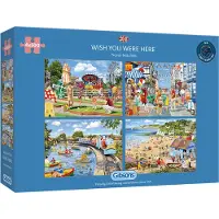 Gibsons Puzzle Wish you were here 4x500 pièces