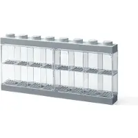 LEGO Coffret de collection pour 16 minifigures - gris