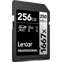 Lexar SDXC Professional 256 Go 1667x UHS-II