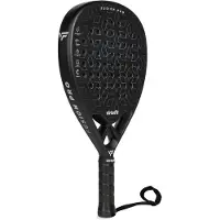 VirtuFit Raquette de padel Fusion Pro noire/argentée 18K carbone 365 g