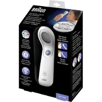 Braun Thermomètre médical avec éclairage LED BNT300WE Blanc