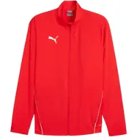 Puma Veste de sport rouge / blanc