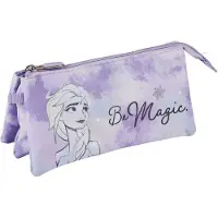 Cerdá Trousse d'école Frozen Be Magic Lila (11,5 x 2 x 22,5 cm)