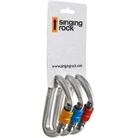 Singing Rock Colt Snap Hook 3 Units Gris