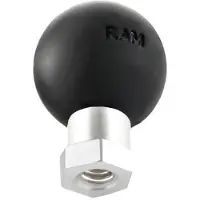 RAM -B-337U Base avec foret hexagonal 1/4-20 pouces et rotule 1 pouce