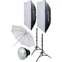 Bresser F000484 Lighting Set Noir