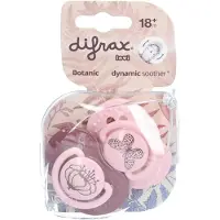 Difrax Nuggi lovi Dynamic Botanic 18+M 2