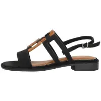 Marco Tozzi Sandalen Plat Sandalen Plat - Zwart - Maat 42