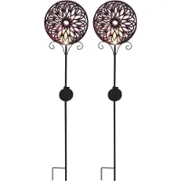 Luxform Joli lot de 2 Mandala Sun modèle solaire